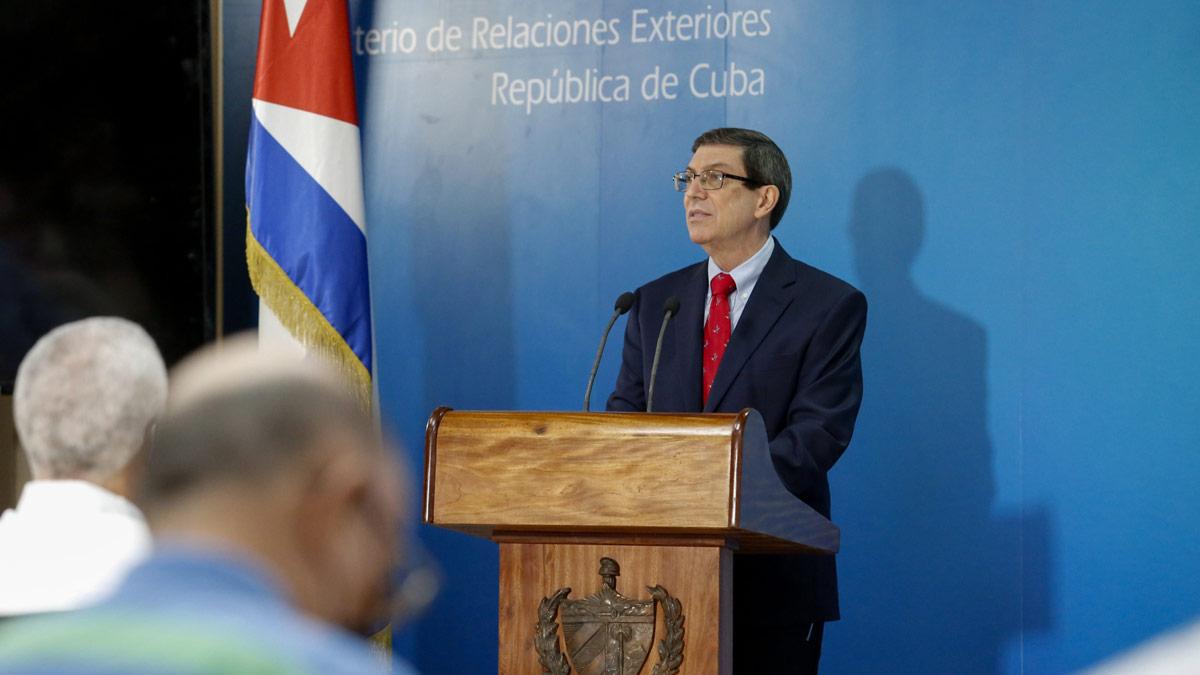 Conference offered by Bruno Rodríguez Parrilla, minister of Foreign Affairs  of the Republic of Cuba.